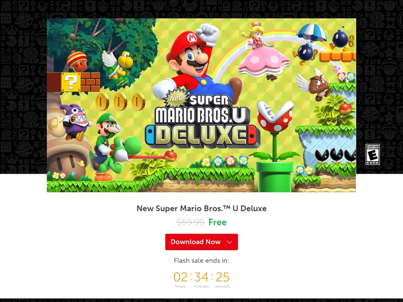 Mario Bros Deluxe Free