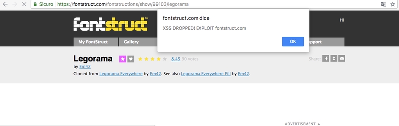 XSS dropped